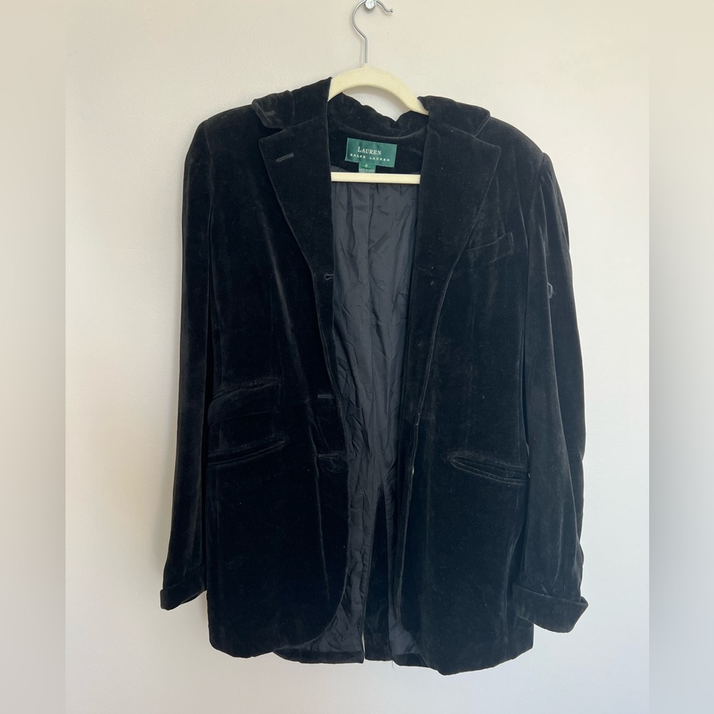Ralph Lauren Suede Blazer